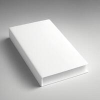 Front View of Book on a Clean Background photo