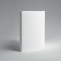 Front View of Book on a Clean Background by photo