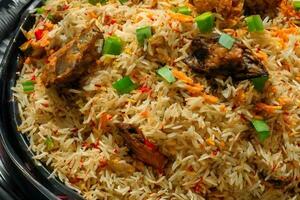 Close-up Photo of Biryani Dish