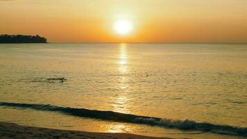 el playa en phuket Tailandia,puesta de sol foto