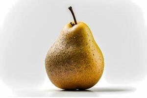 pear isolated on white background photo