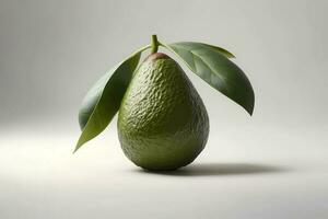 avocado isolated on white background. photo