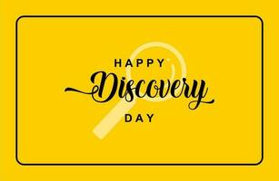 Discovery Day in Canada vector