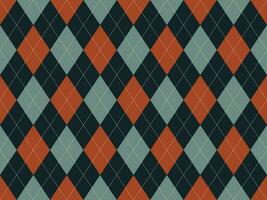 Argyle pattern seamless. Fabric texture background. Classic argill vector ornament