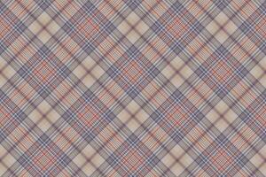 Tartan clan check fabric texture seamless pattern vector