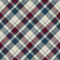 Seamless pattern of scottish tartan plaid. Repeatable background with check fabric texture. Vector backdrop striped textile print.