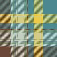 vector de patrón de cuadros sin costuras de tartán escocia. tela de fondo retro. textura geométrica cuadrada de color de verificación vintage.