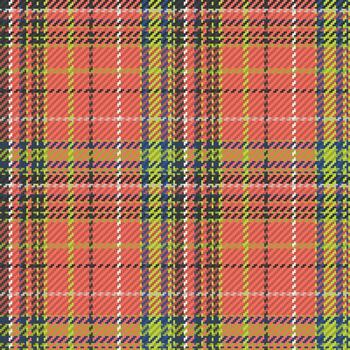 Seamless pattern of scottish tartan plaid. Repeatable background with check fabric texture. Vector backdrop striped textile print.