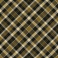 Seamless pattern of scottish tartan plaid. Repeatable background with check fabric texture. Vector backdrop striped textile print.