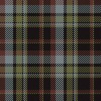 Seamless pattern of scottish tartan plaid. Repeatable background with check fabric texture. Vector backdrop striped textile print.