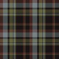 Seamless pattern of scottish tartan plaid. Repeatable background with check fabric texture. Vector backdrop striped textile print.