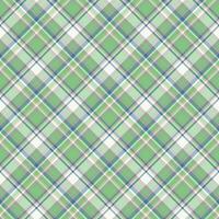 Plaid seamless pattern. Vector background of textile ornament. Flat fabric design.