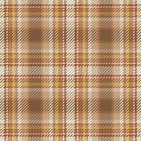 Seamless pattern of scottish tartan plaid. Repeatable background with check fabric texture. Vector backdrop striped textile print.