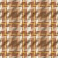 Seamless pattern of scottish tartan plaid. Repeatable background with check fabric texture. Vector backdrop striped textile print.