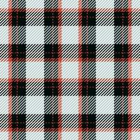 Seamless pattern of scottish tartan plaid. Repeatable background with check fabric texture. Vector backdrop striped textile print.