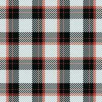 Seamless pattern of scottish tartan plaid. Repeatable background with check fabric texture. Vector backdrop striped textile print.