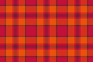 Plaid background fabric of textile pattern check with a seamless tartan texture vector. vector