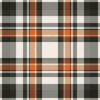 Textile seamless background of vector tartan check with a texture plaid pattern fabric.