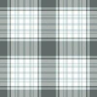 Plaid seamless pattern. Check fabric texture. Vector textile print.