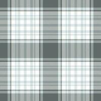 Plaid seamless pattern. Check fabric texture. Vector textile print.