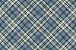 Seamless plaid vector of tartan check textile with a background texture fabric pattern.