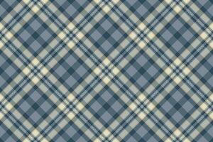 Seamless plaid vector of tartan check textile with a background texture fabric pattern.