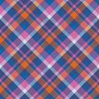 Tartan scotland seamless plaid pattern vector. Retro background fabric. Vintage check color square geometric texture. vector