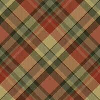 Tartan scotland seamless plaid pattern vector. Retro background fabric. Vintage check color square geometric texture. vector