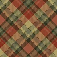 Tartan scotland seamless plaid pattern vector. Retro background fabric. Vintage check color square geometric texture. vector