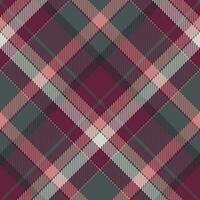 Tartan scotland seamless plaid pattern vector. Retro background fabric. Vintage check color square geometric texture. vector