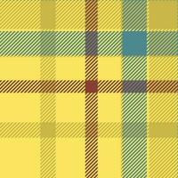 Tartan scotland seamless plaid pattern vector. Retro background fabric. Vintage check color square geometric texture. vector