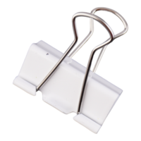 White Binder Clip Cutout png