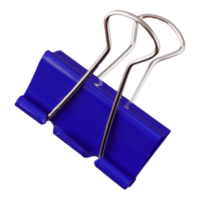 Blue Binder Clip Cutout png