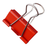 Red Binder Clip Cutout png