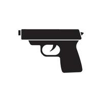 pistola icono vector