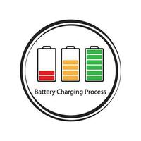 battery icon vector