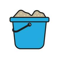 sand icon vector