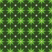 Floral geometric seamless pattern design vector
