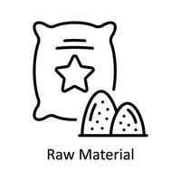 Raw Material Vector  outline Icon Design illustration. Home Repair And Maintenance Symbol on White background EPS 10 File