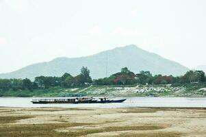 mekongr río sanakham Laos foto