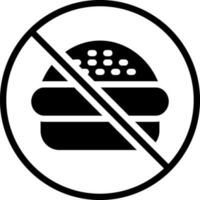 solid icon for no vector