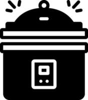 solid icon for instant vector