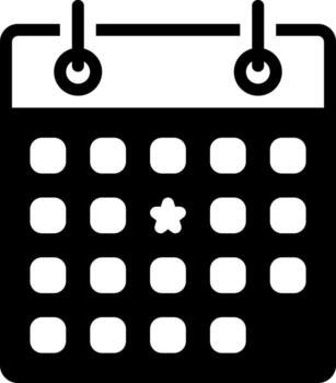 solid icon for importance vector