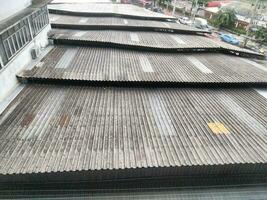 tiled roof of a house photo
