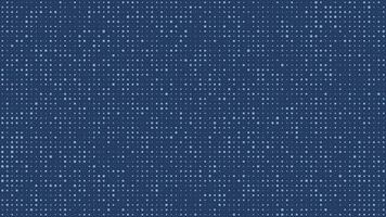 Abstract geometric background of squares. Blue pixel background with empty space. Vector illustration.