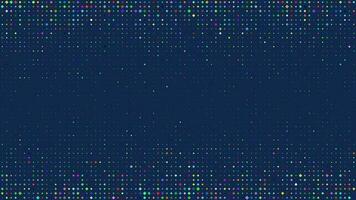 Abstract geometric background of squares. Pixel background with empty space. Vector illustration.