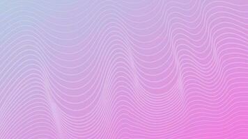 Modern colorful gradient background with wavy lines vector