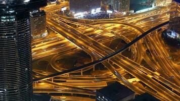 Cars Driving on Urban City Road in Rush Hour Traffic in Modern Metropolis video