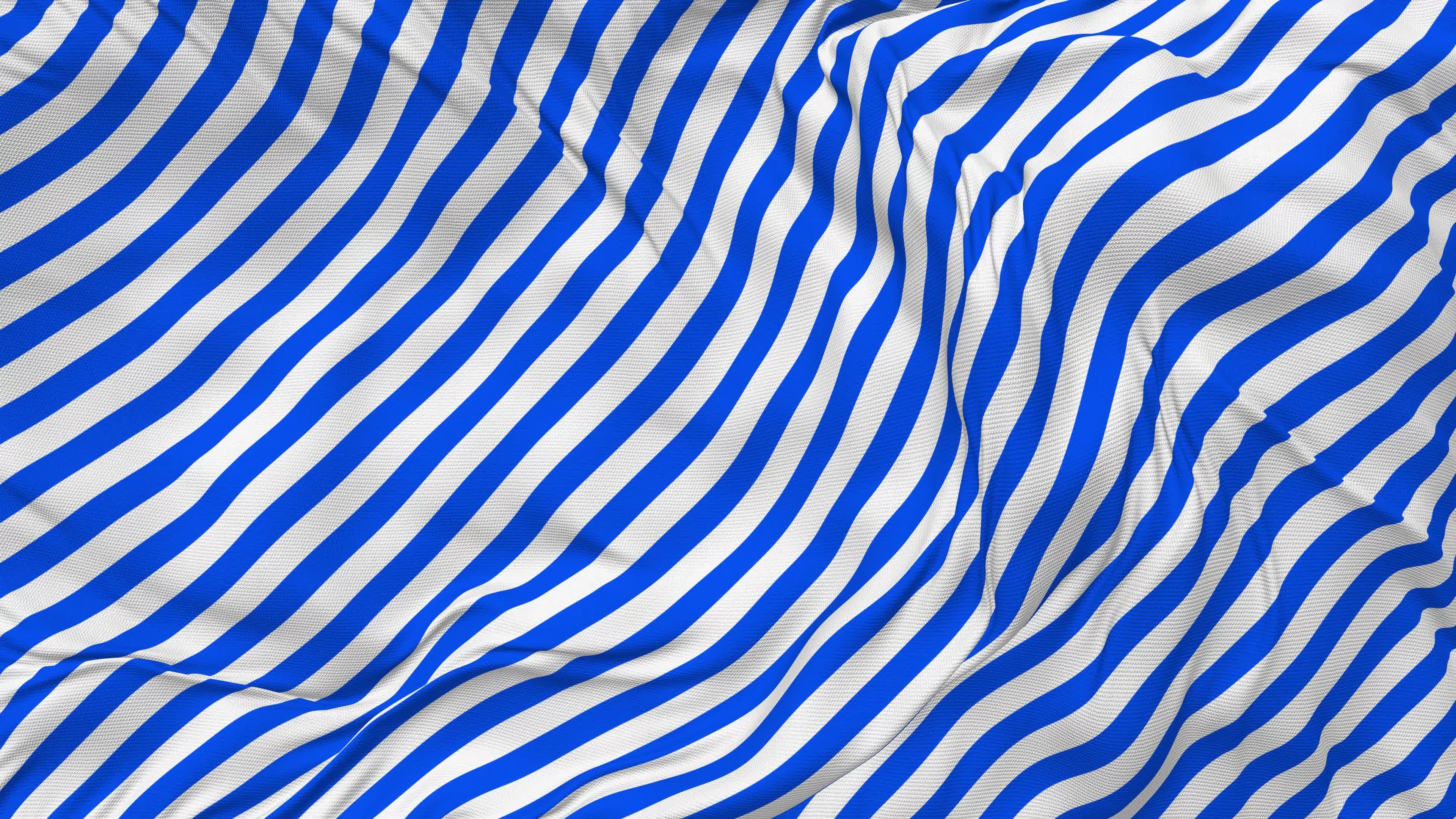 Blue and White Stripe Flag Seamless Looping Background, Looped Plain