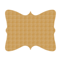 texte boîte Cadre avec bois texture png